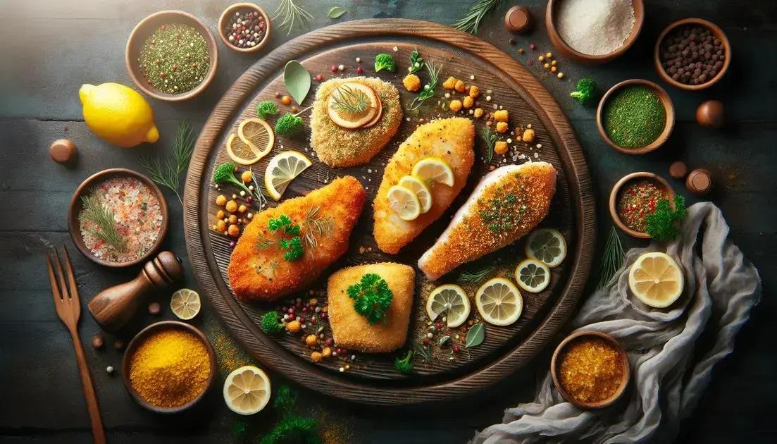 Variações Deliciosas do Filé de Peixe a Milanesa